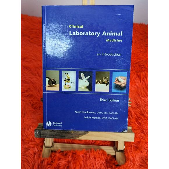 2006 Clinical Laboratory Animal Medicine An Intro 3rd ED Hrapkiewicz Medina PB - Picture 1 of 7